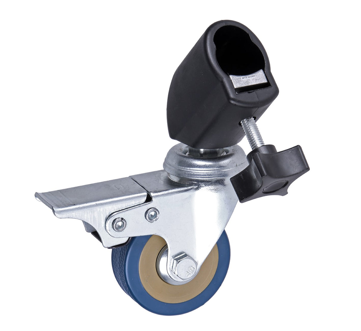 Stativrollen Pro 3er Set für Lampenstative mit Feststellbremsen ideal auf Holzböden Fliesen Teppich