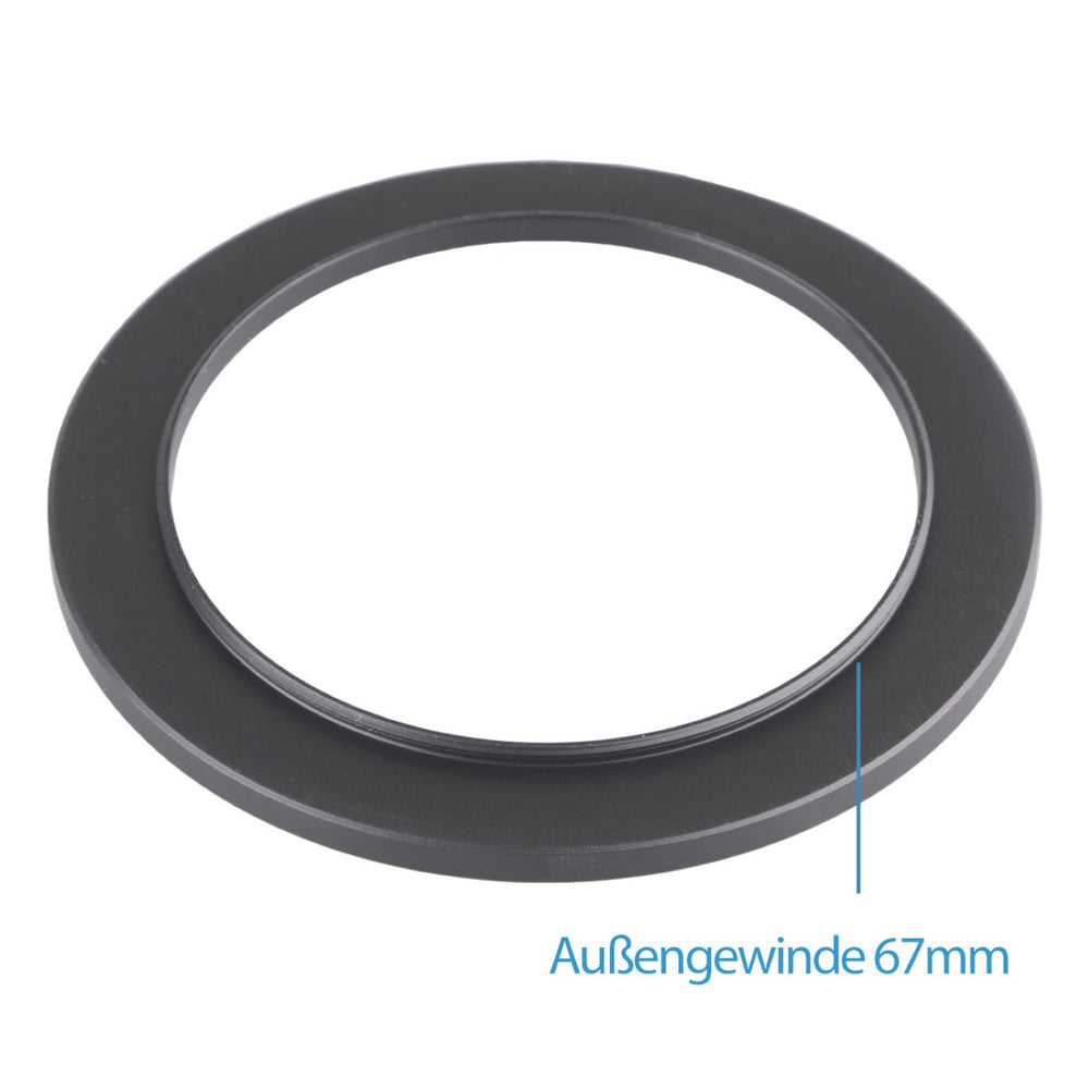 Step Up Ring 67mm-72mm Reduzierring Adapterring Universal passend