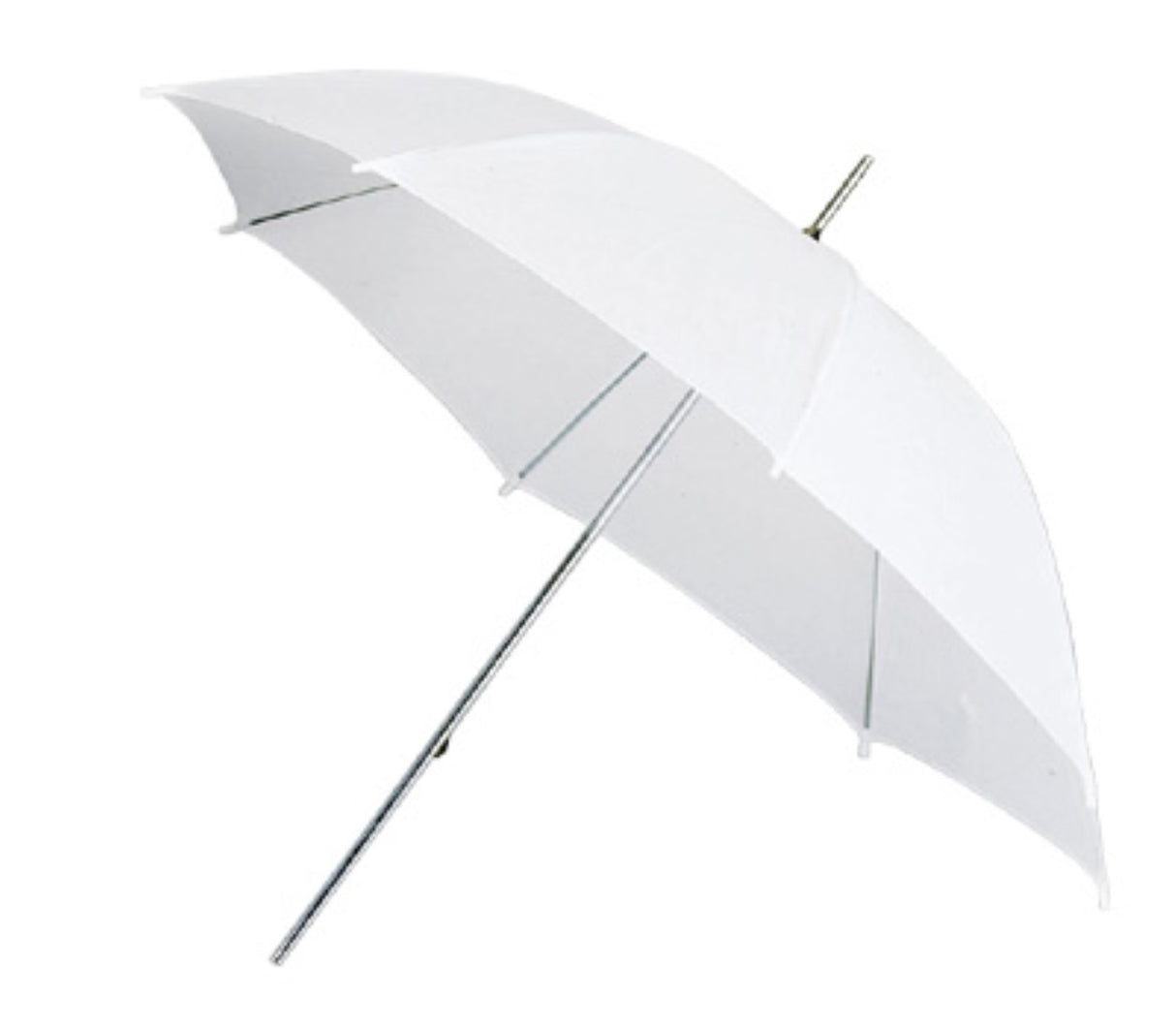 Studio-Durchlichtschirm 84 cm 33" - innen & außen weiß