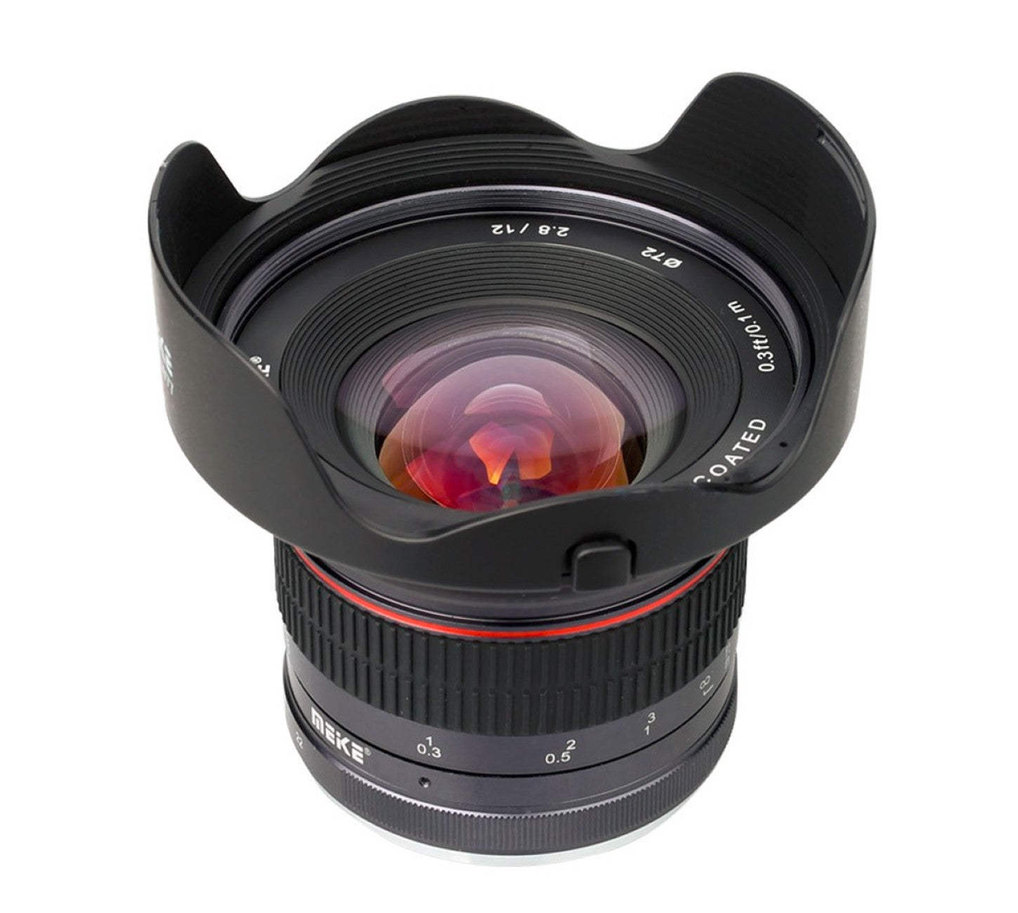 Ultra-Weitwinkelobjektiv MK-12mm-F/2.8 für Micro 4/3 (Olympus und Panasonic Lumix)