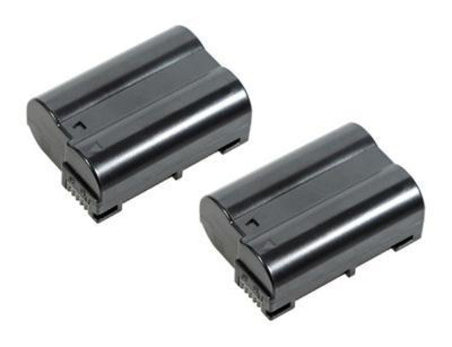Batteriegriff Set für Nikon D600 D610 wie MB-D14 + 2x EN-EL15B Akku