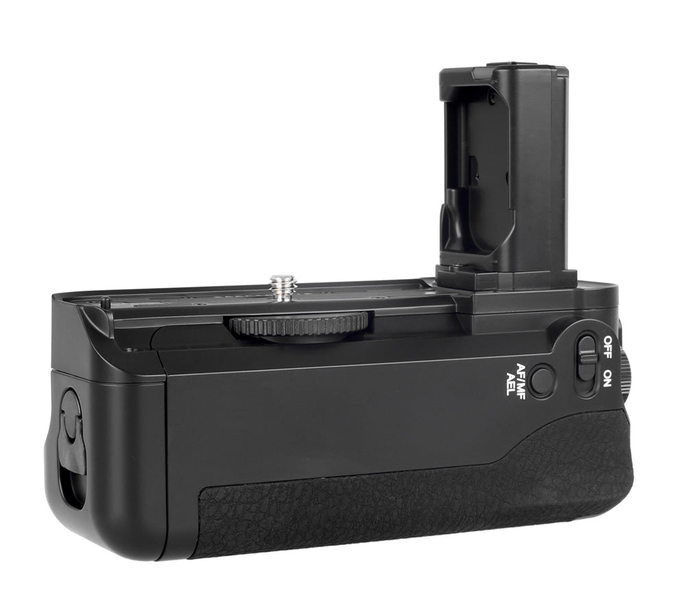 Meike Batteriegriff für Sony Alpha A7 A7R A7S mit Timer-Fernauslöser wie VG-C1EM