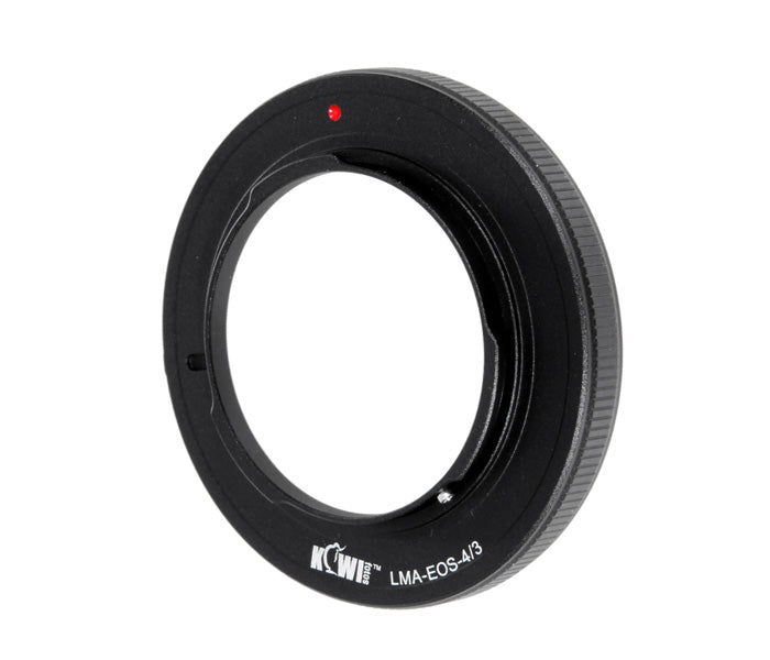 Objektivadapter für Canon EF Objektive an Olympus E System mit 4/3 Bajonett