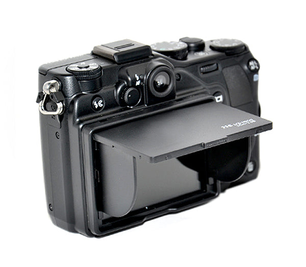 LCD Displayschutzblende Sonnenschutz Hood für 3,0" Kamera-Displays LCH-3.0B