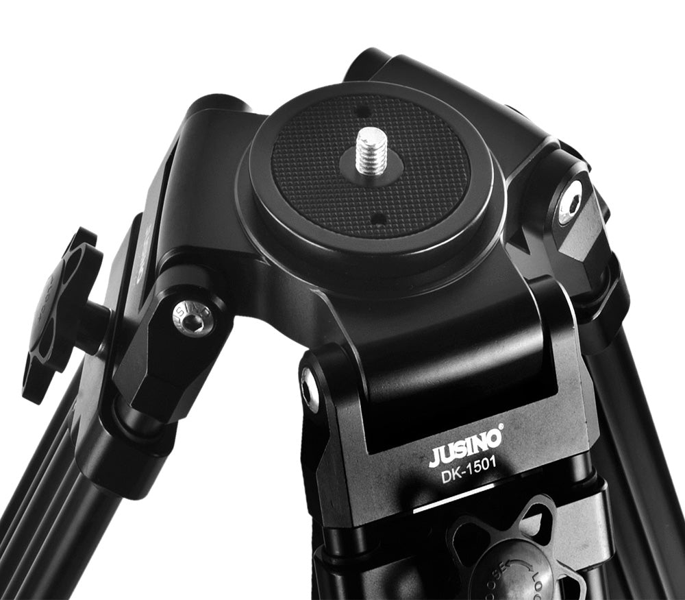 JUSINO DK-1501 Profi Video-Stativ bis 15 kg Tragkraft