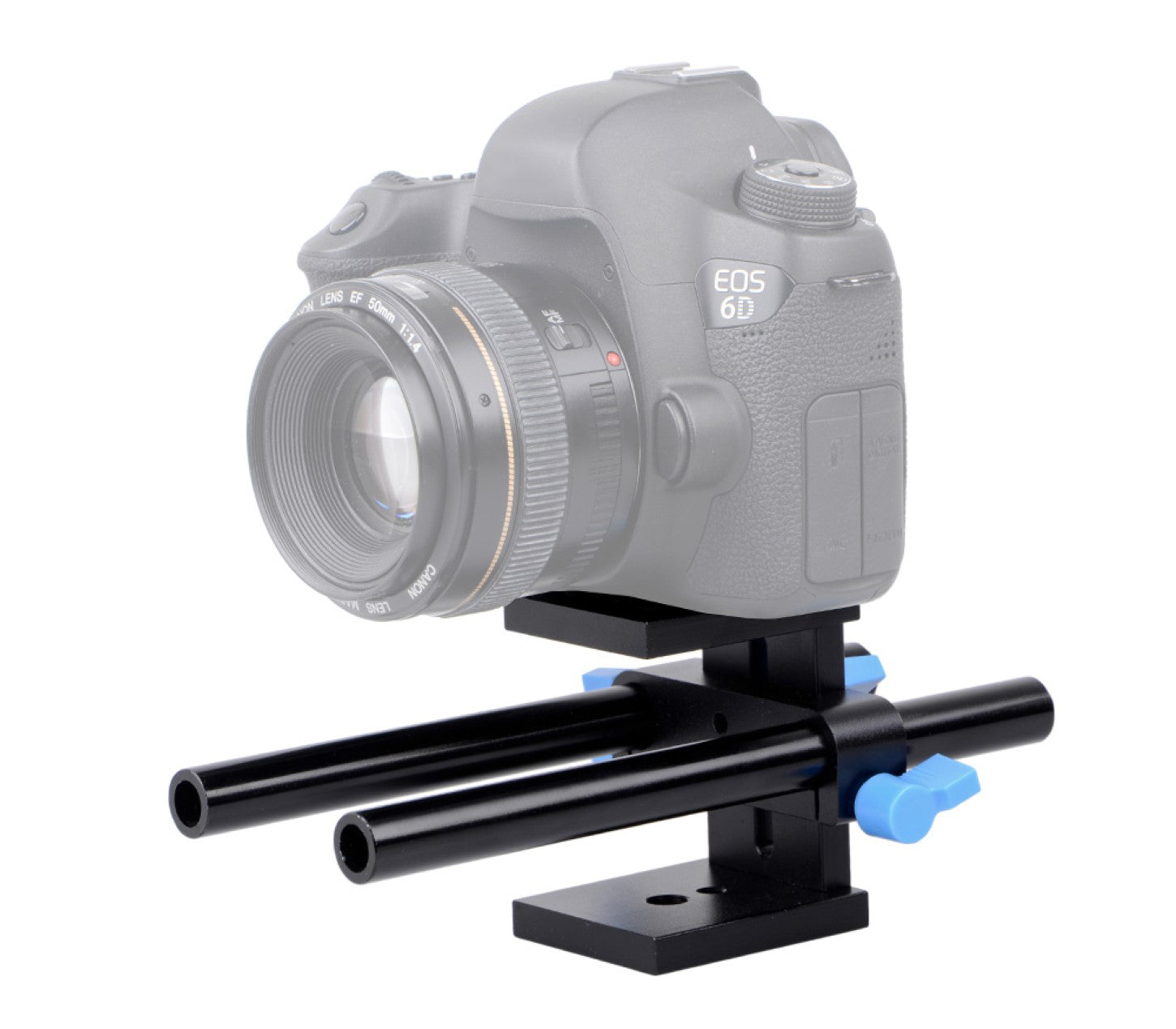 Universal Basisplatte mit 18,5cm Rundstäben für DSLR Rig System