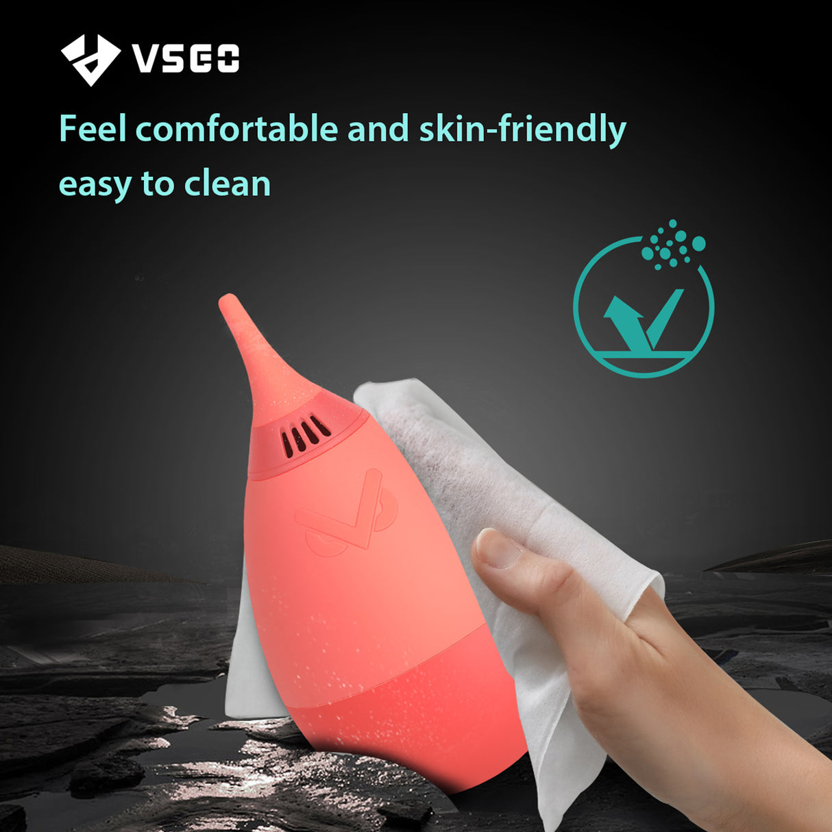 VSGO Air Blower Orange Blasebalg zur Reinigung von Kamera, Sensor & Objektiv