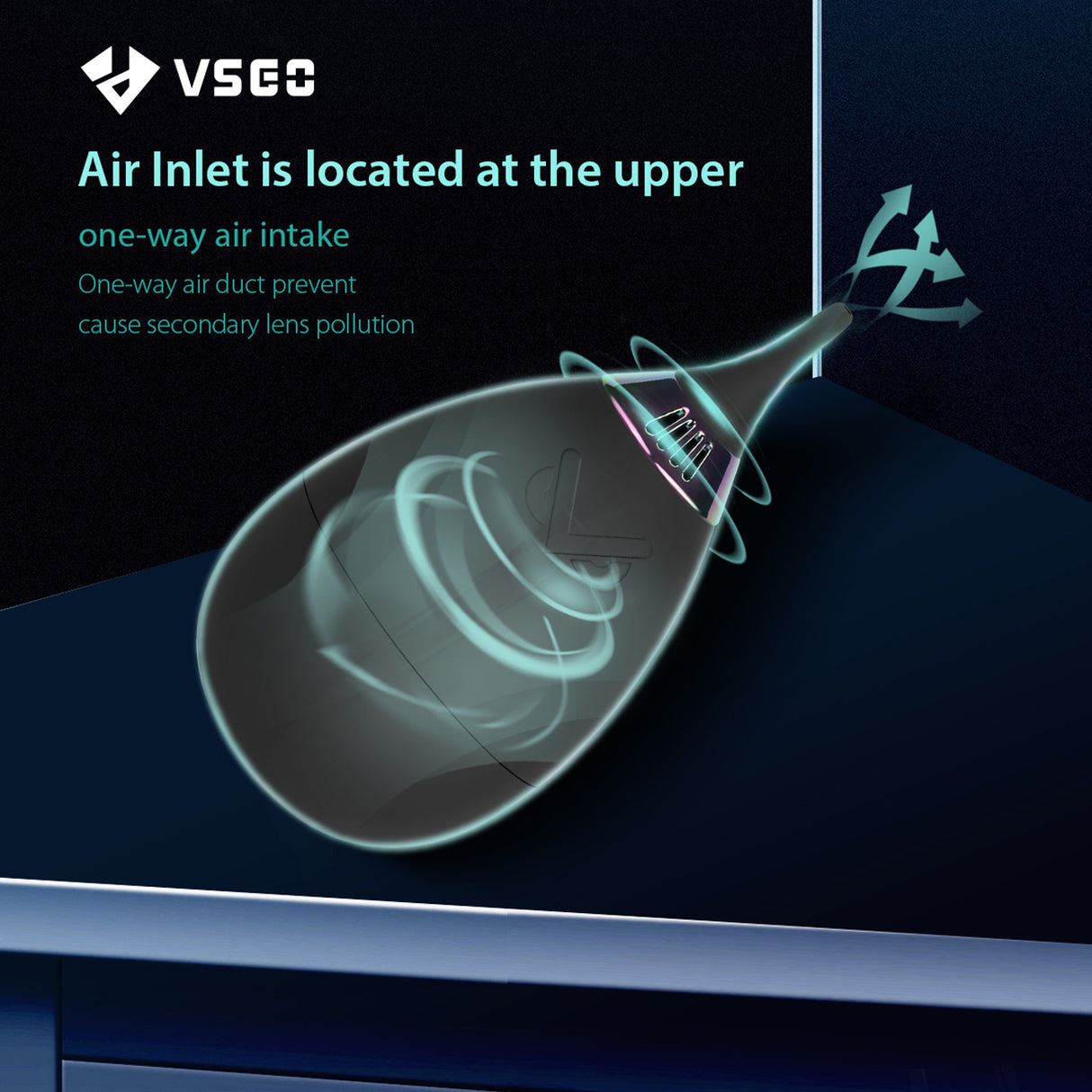 VSGO Air Blower Antistatischer Blasebalg für Kameras & Objektive