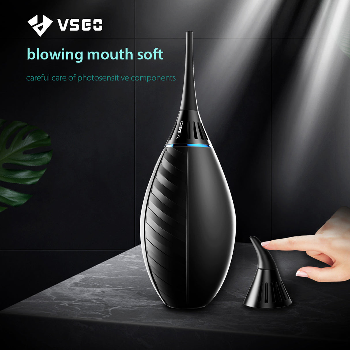 VSGO Air Blower Klassischer Blasebalg für Kamera, Objektiv & Sensor