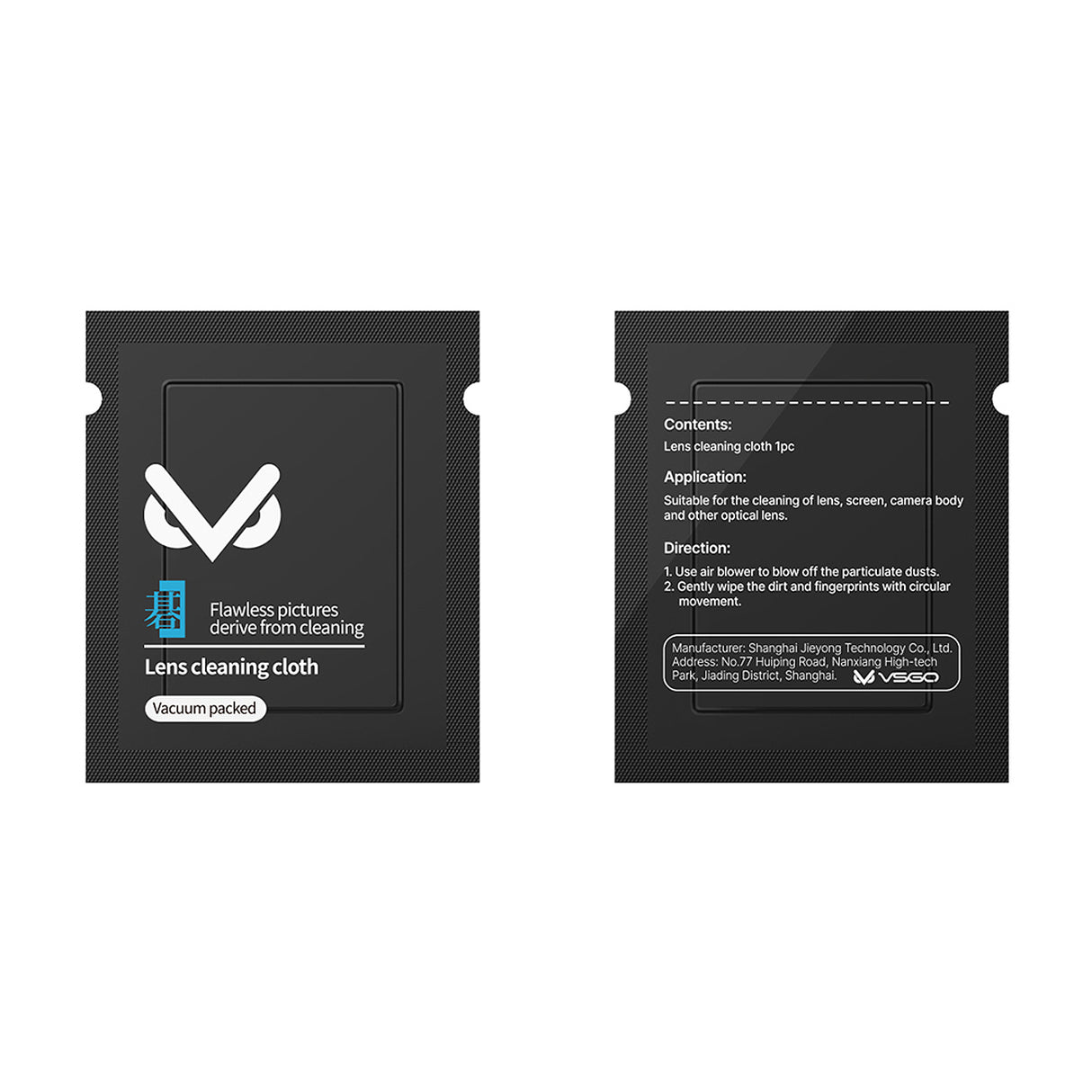 VSGO Mikrofasertücher 20er Set zur Reinigung von Kamera, Objektiv & Display