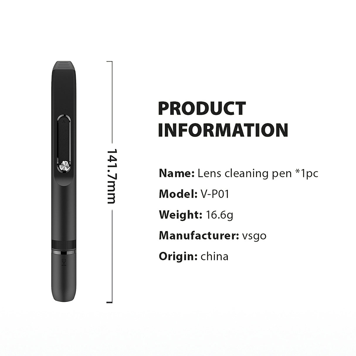 VSGO Professional Lens Cleaning Pen Reinigungsstift für Kameraobjektive & Displays