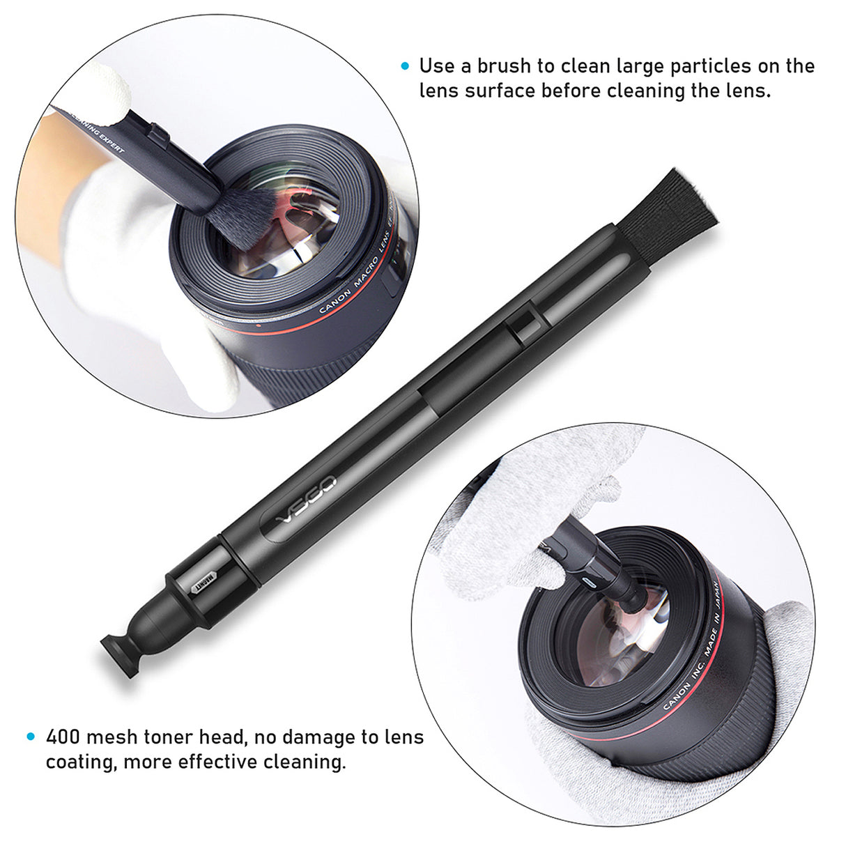 VSGO Lens Cleaning Pen Reinigungsstift für Kameraobjektive & Displays