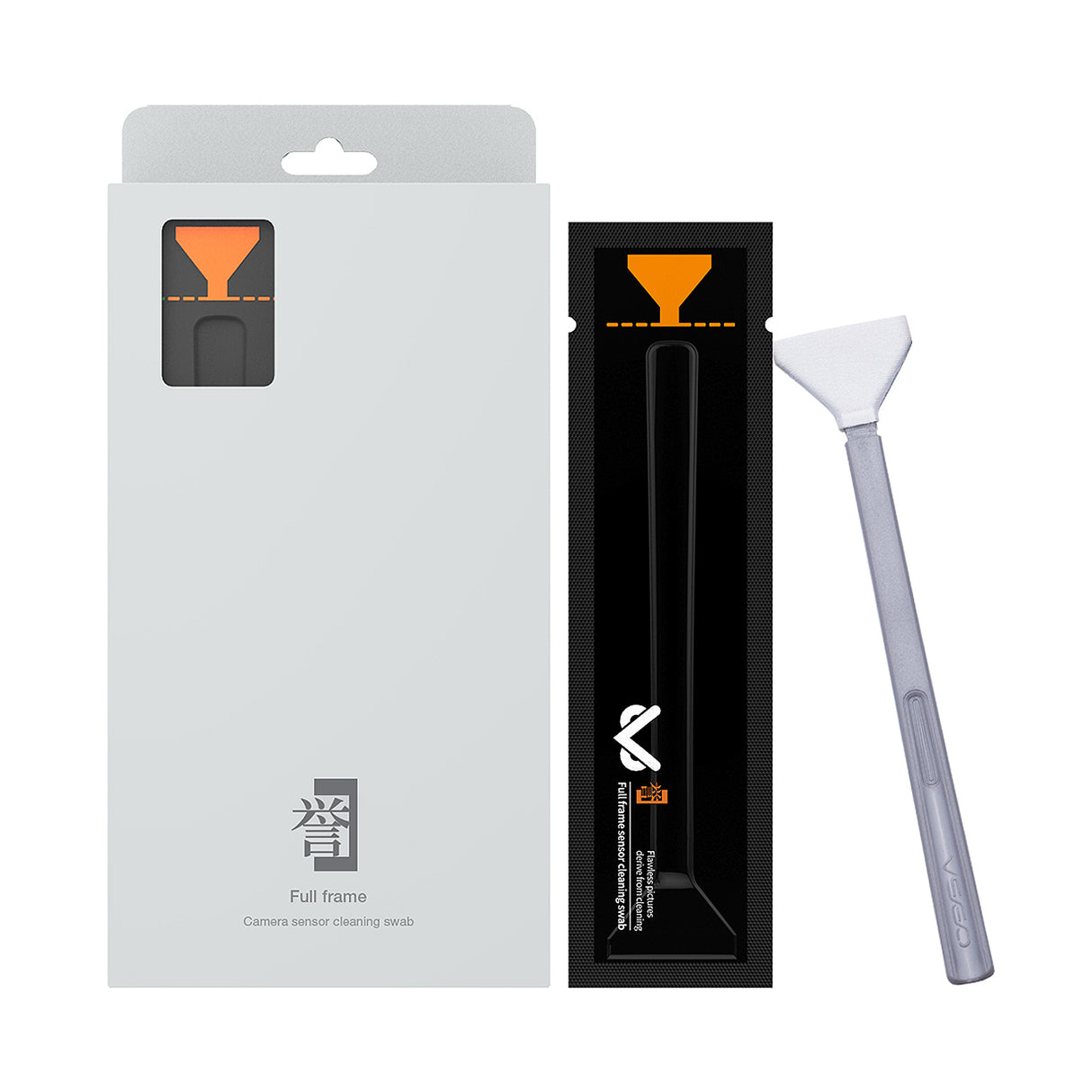 VSGO Sensor Reinigungsswabs 24 Stück für Vollformat-Kameras 24mm