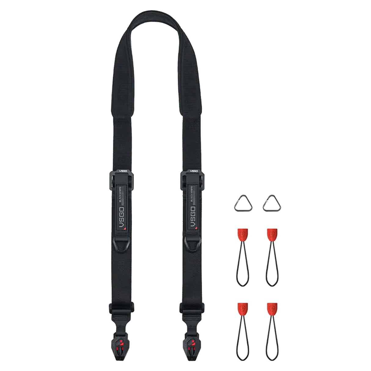 VSGO Black Snipe Pro Kameragurt – Profi-Schnellverschlussgurt - Stalker Black