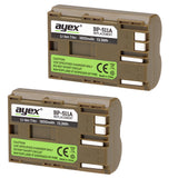 BP-511a Akku 2 Stück zB Canon EOS 10D 30D 50D 5D 300D Powershot G1 G2 G5 G6 Pro 1
