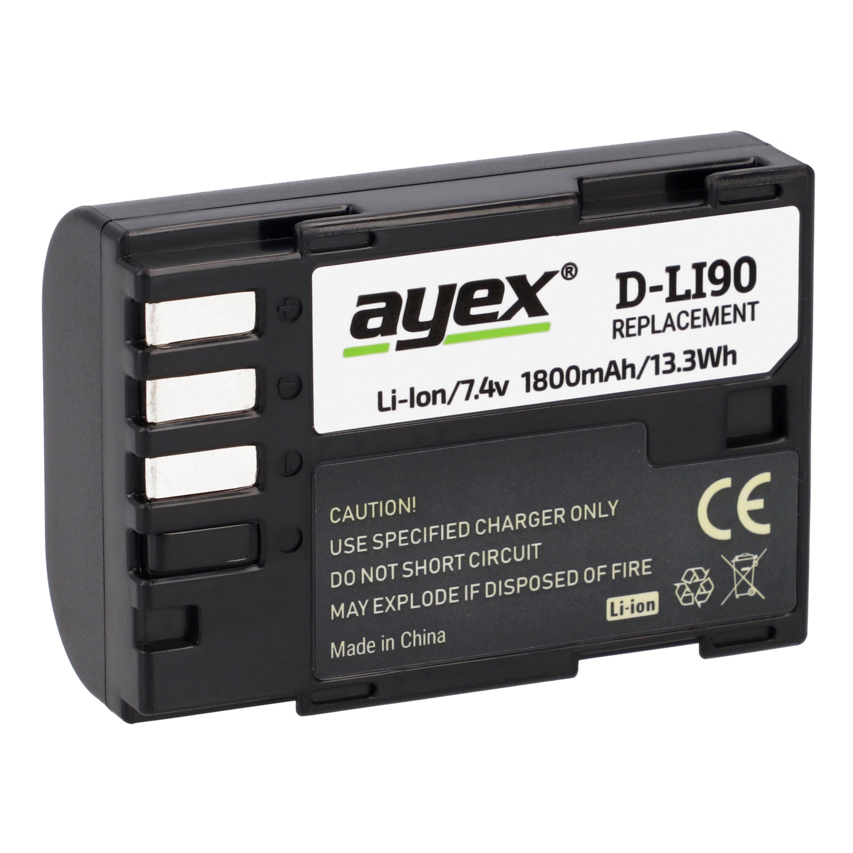 D-Li90 Akku für zB Pentax 645D K-7 K-5 IIs K-3 II K-1 II K-01 Leistungsstark & zuverlässig