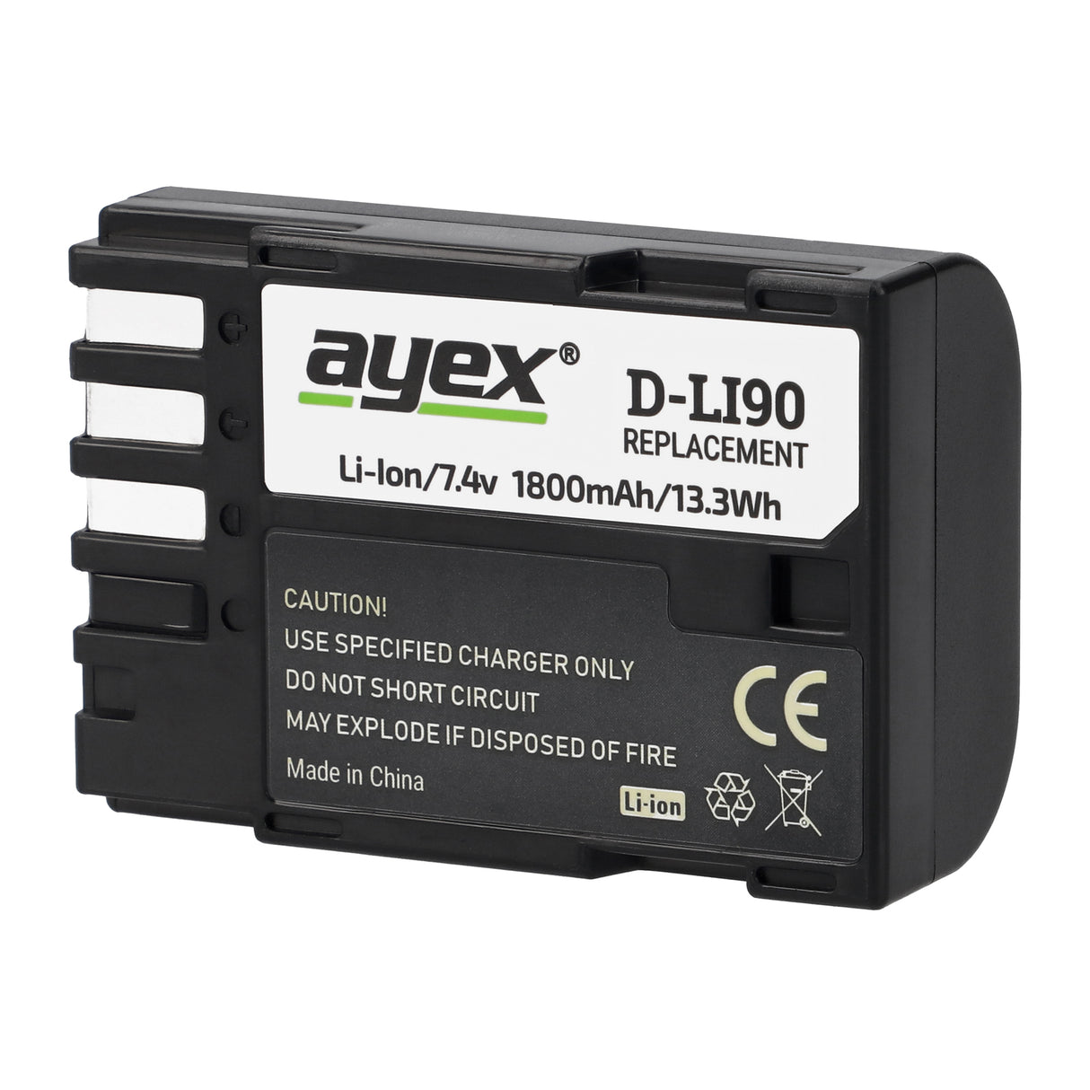 D-Li90 Akku für zB Pentax 645D K-7 K-5 IIs K-3 II K-1 II K-01 Leistungsstark & zuverlässig