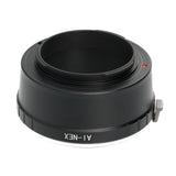 Objektivadapter Nikon F-Objektiv an Sony E-Mount E-Bajonett