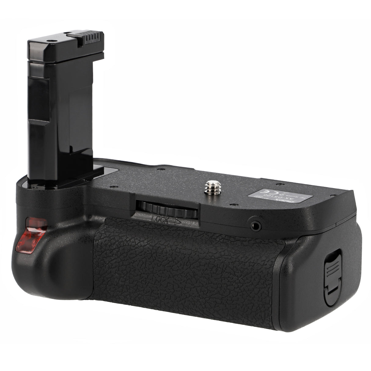 Batteriegriff für Nikon D5100 D5200 mit IR-Fernauslöser Betrieb mit bis zu 2 Akkus Hochformat