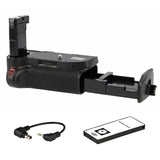 Batteriegriff für Nikon D5100 D5200 mit IR-Fernauslöser Betrieb mit bis zu 2 Akkus Hochformat