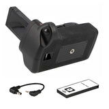 Batteriegriff für Nikon D5100 D5200 mit IR-Fernauslöser Betrieb mit bis zu 2 Akkus Hochformat