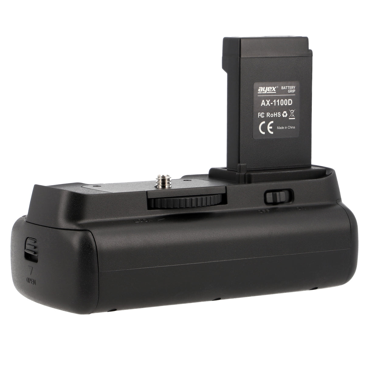 Batteriegriff für Canon EOS 2000D 1300D 1200D 1100D Rebel T3 Kiss X50 + IR-Auslöser wie BG-E10