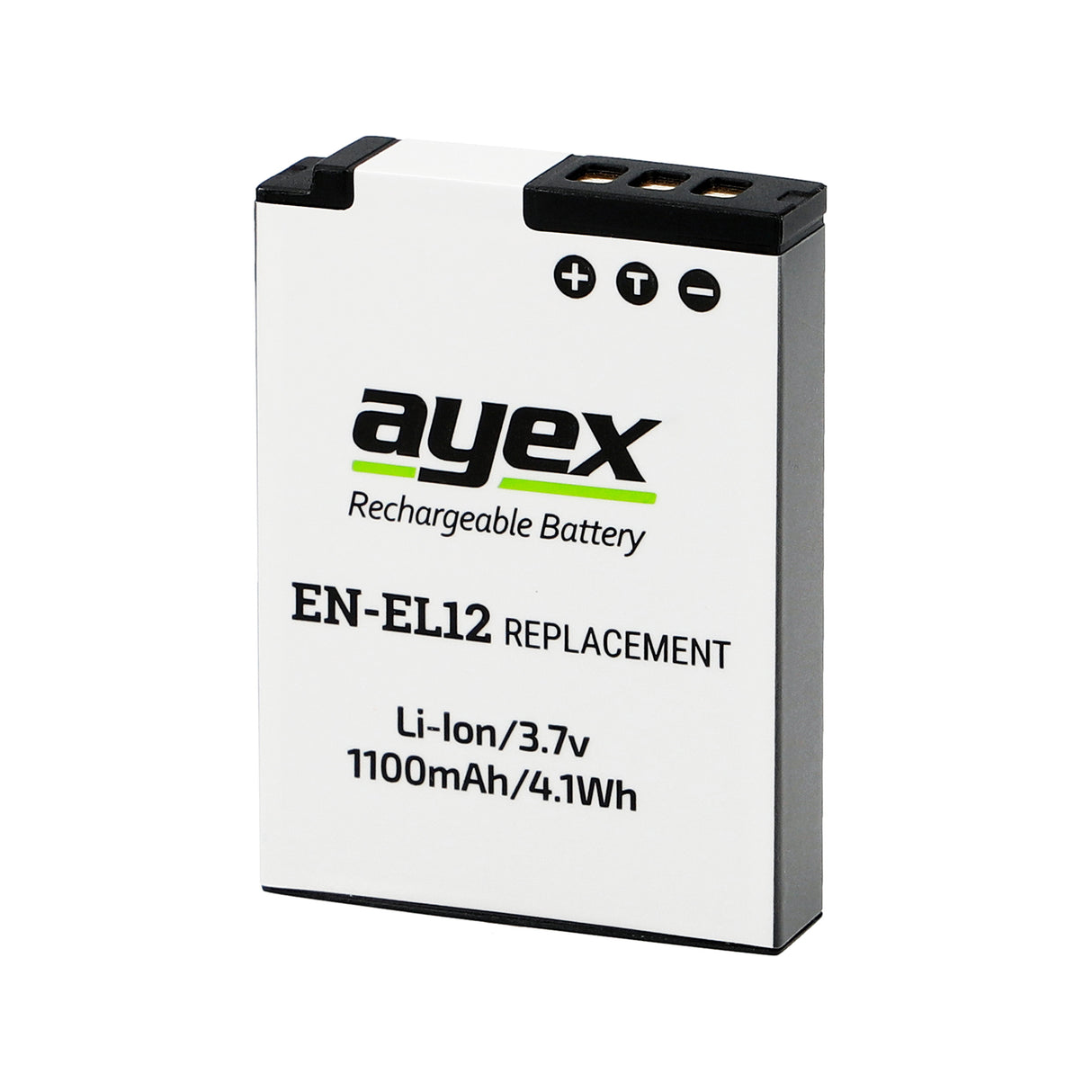 EN-EL12 Akku 2 Stück für Nikon z.B. Coolpix S610c