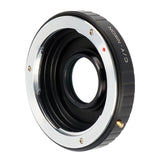 Objektivadapter Contax Yashica auf Nikon + Korrektur Linse