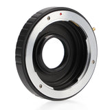 Objektivadapter Contax Yashica auf Nikon + Korrektur Linse