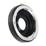 Objektivadapter Contax Yashica auf Nikon + Korrektur Linse