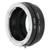 Objektivadapter Sony AF Objektive an Sony E-Mount Kameras mit Blendenring