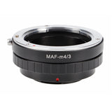 Objektivadapter für Sony A Mount Objektive und Micro 4/3 Kameras