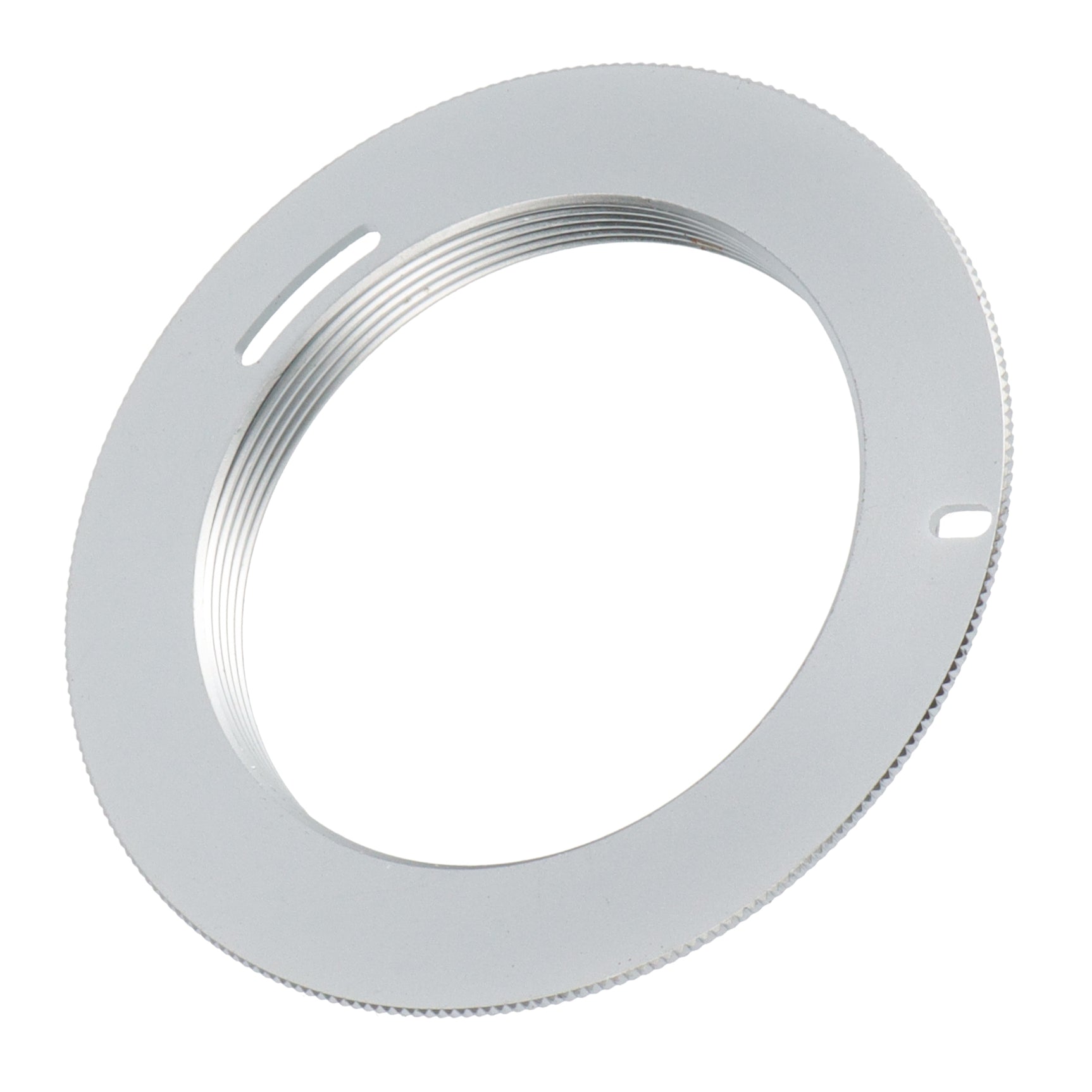 Objektivadapter für M42 Objektive an Pentax Kameras aus verchromtem Messing B-Ware