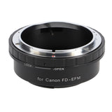 Objektivadapter für Canon FD Objektive an Canon EOS M Kamera
