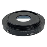 Minolta SR-Objektive an Sony Alpha Adapter + Korrektur Linse