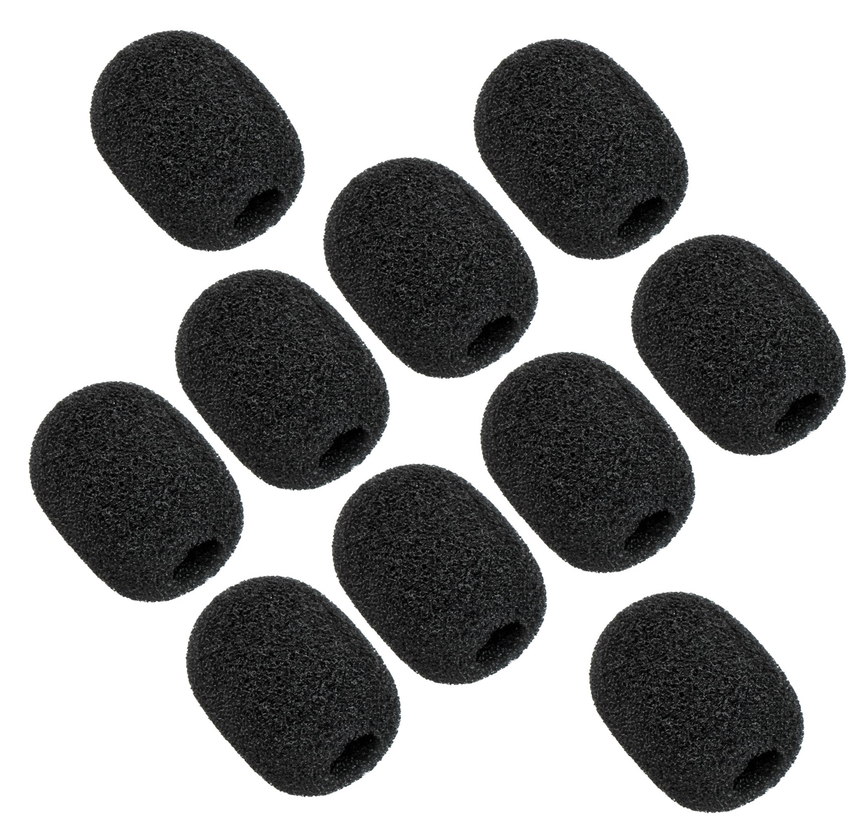 Mikrofon Schaumstoff Schutz für z.B. Lavalier-Mikrofone 10er Pack