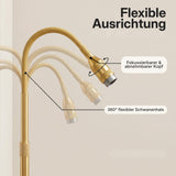 Profi-UV-Lampe 6 W mit Fußpedal & flexiblem Schwanenhals für Nagel-, Wimpern- und Brow-Studio