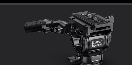 JUSINO Hydraulik Präzisions-Videoneiger 15kg Tragkraft HD-60M