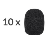 Mikrofon Schaumstoff Schutz für z.B. Lavalier-Mikrofone 10er Pack