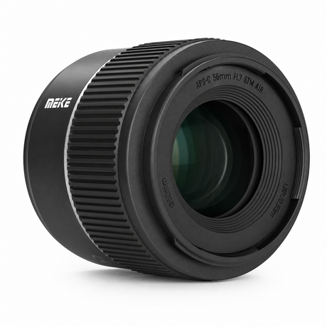 Meike AF 56mm F1.7 Air APS-C Autofokus-Objektiv Schwarz für Fujifilm X-Mount