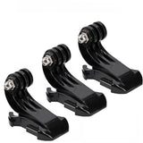 J-Hook Buckle Mount 3 Stück Schnellwechselhalterung für GoPro & andere Action-Cams