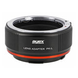 ayex Objektivadapter für Pentax K Objektive an Panasonic Lumix Leica & Sigma L-Mount Kameras PK-L