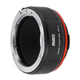 ayex Objektivadapter für Pentax K Objektive an Panasonic Lumix Leica & Sigma L-Mount Kameras PK-L