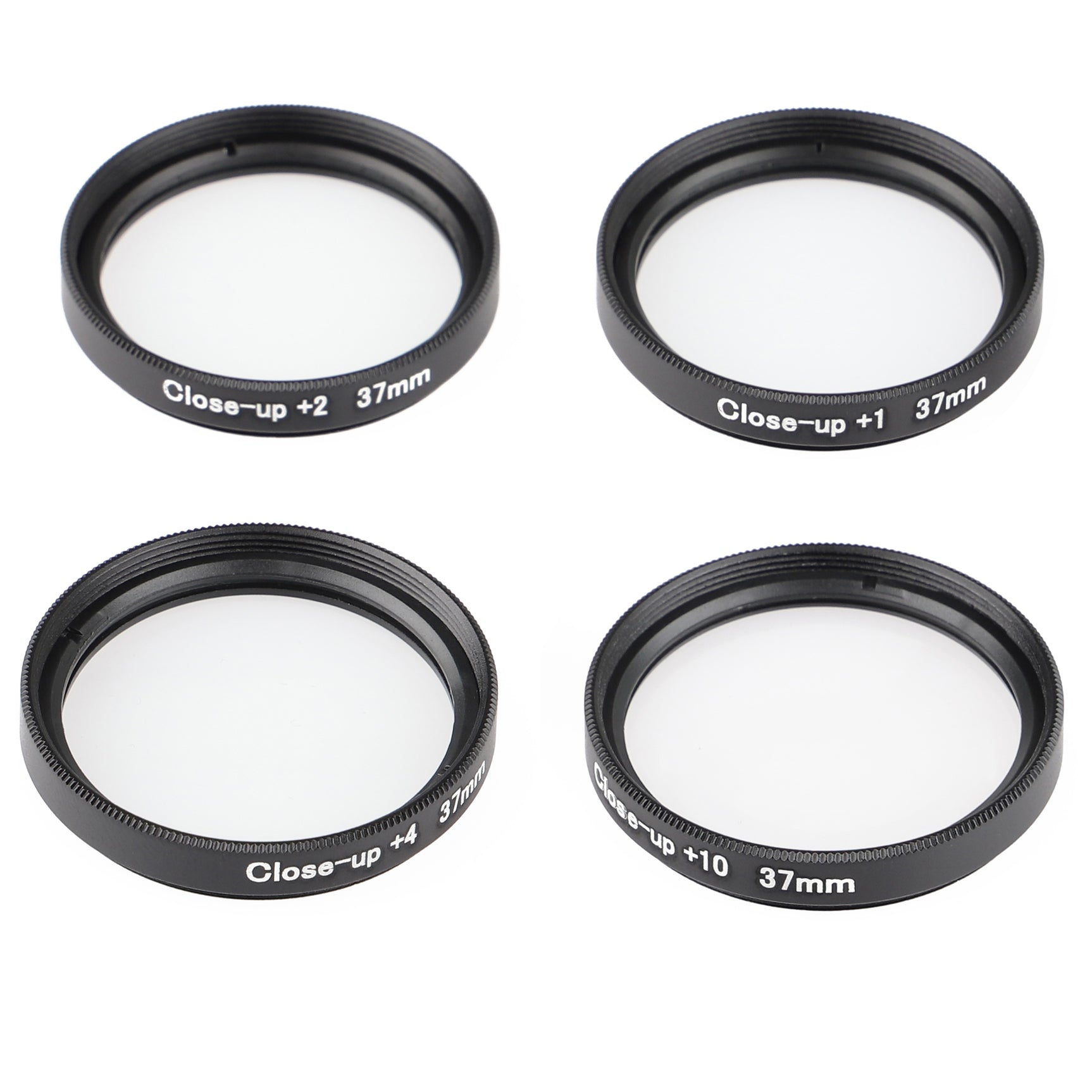 ayex Close up Makro Linsen Set 37mm - 4 teilig (+1, +2, +4, +10)