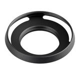 Sonnenblende LH-37EP Aluminium Gegenlichtblende für Olympus PEN M. Zuiko Digital 2.8/17mm Objektiv und Panasonic Lumix GX VARIO PZ 14-42mm Objektiv