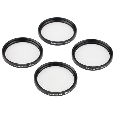 ayex Close up Makro Linsen Set 46mm - 4 teilig (+1, +2, +4, +10)