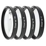 ayex Close up Makro Linsen Set 46mm - 4 teilig (+1, +2, +4, +10)