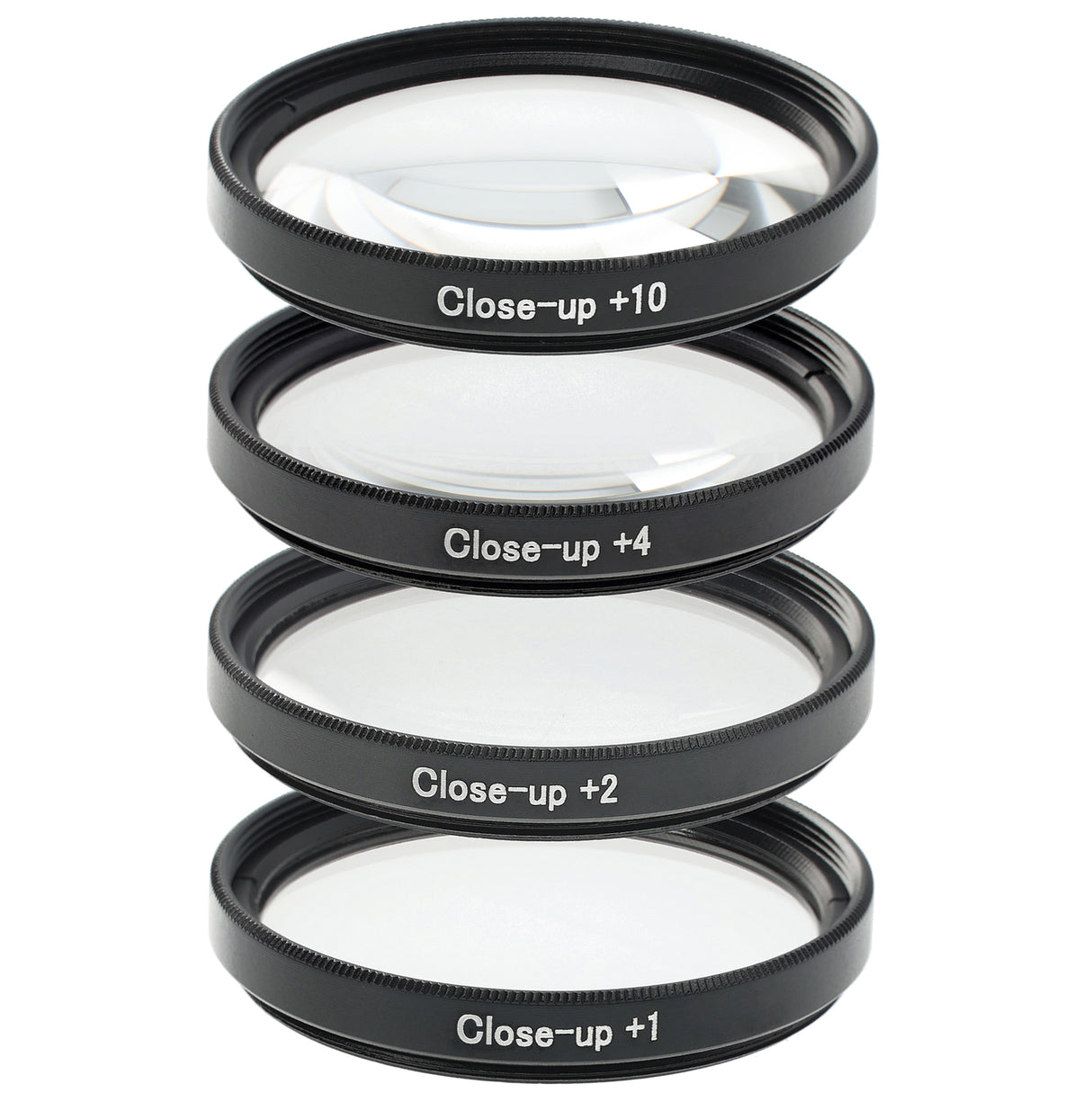 ayex Close up Makro Linsen Set 49mm - 4 teilig (+1, +2, +4, +10)