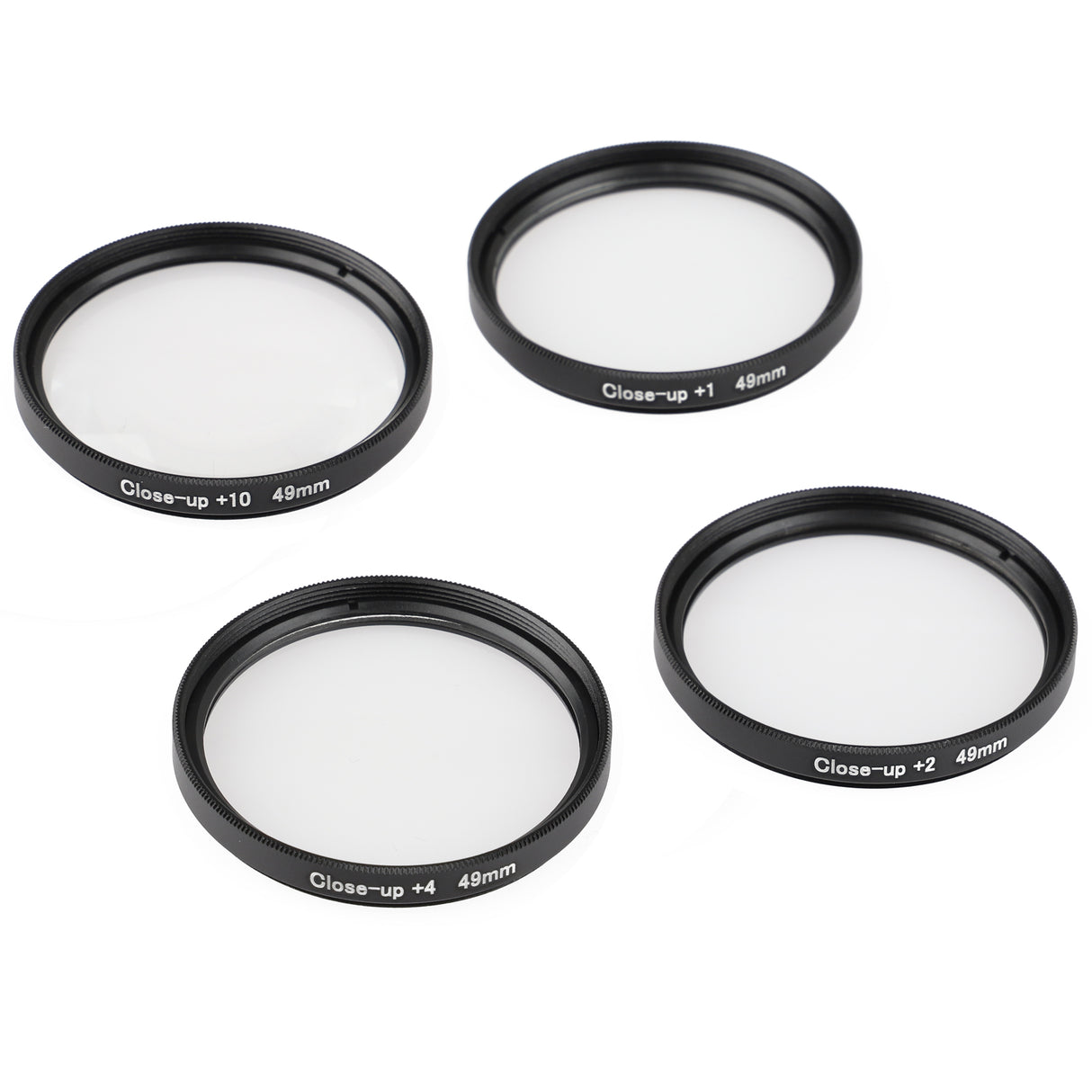ayex Close up Makro Linsen Set 49mm - 4 teilig (+1, +2, +4, +10)