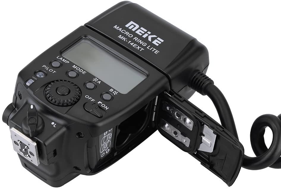 Meike mk-14ext TTL LED Makro Ring Flash für Canon E-TTL 5DMarkII/5DMarkIII/6d/7d/60d/600d/550d/500d/1000d/1100d